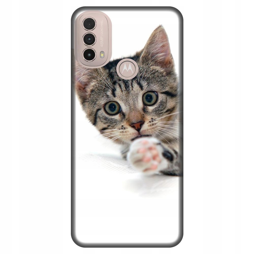 

Etui do Motorola Moto E30 E40 Kot kotek
