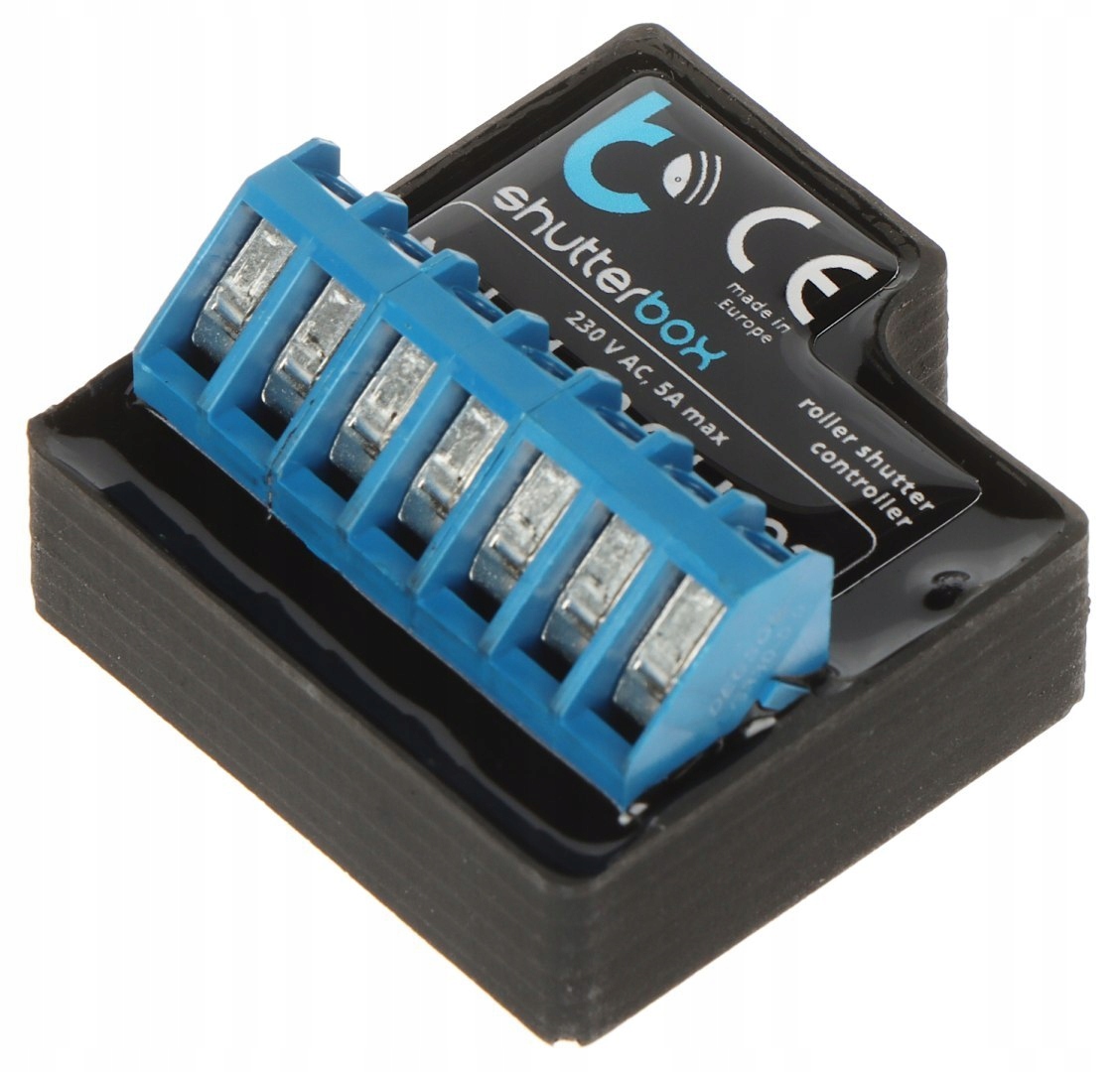 Inteligentný Ovládač Roliet Shutterbox/blebox Wi-Fi, 230 V Ac