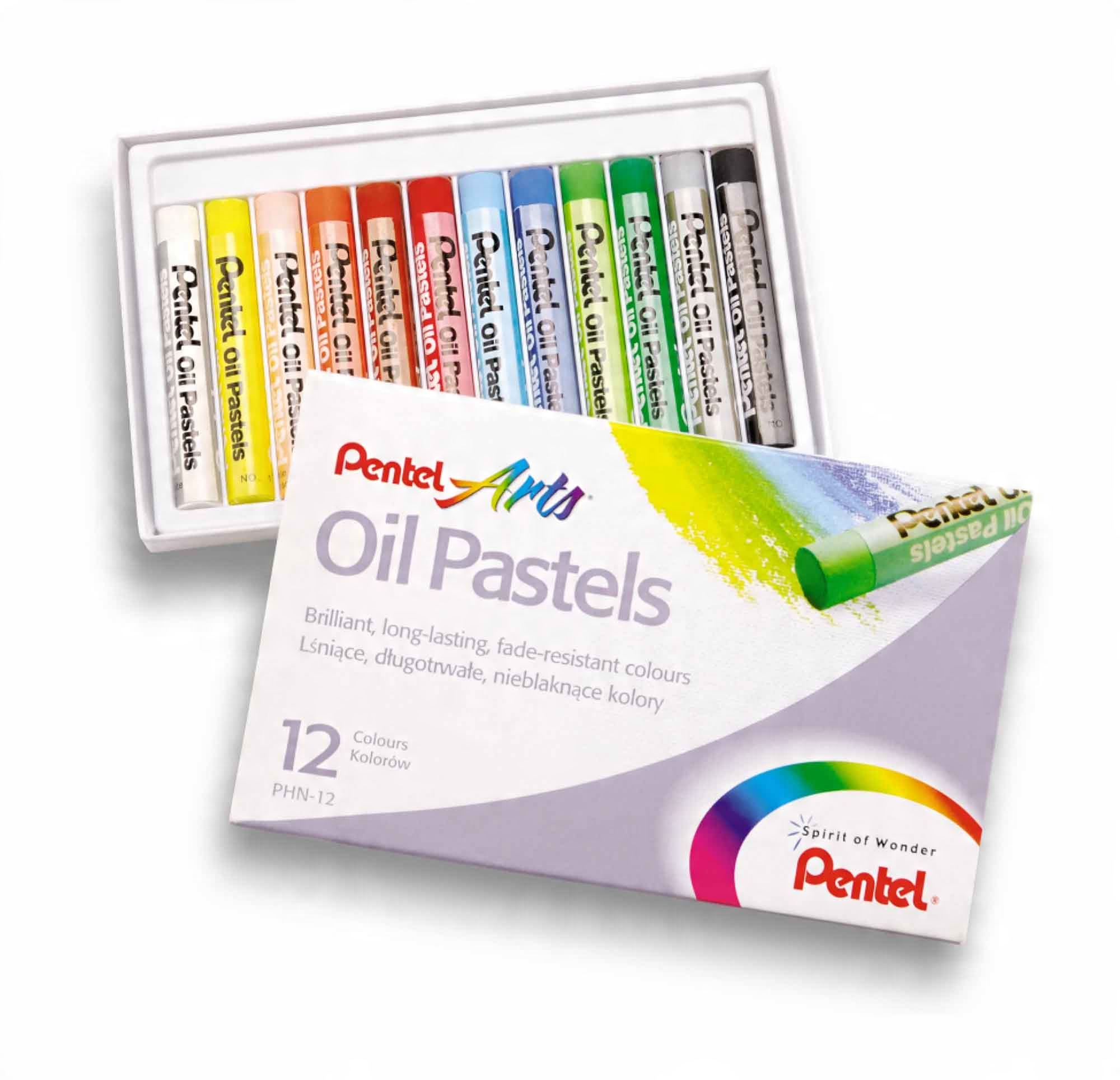 

Pentel Kredki Pastelowe Olejne PHN12