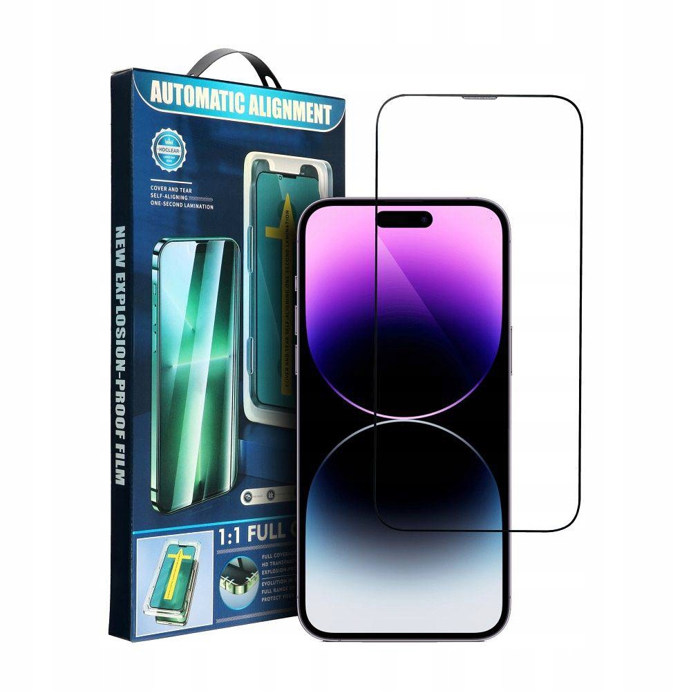 5D Full Glue Tempered Glass Do Iphone 16 Aplikator