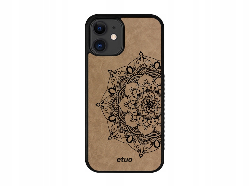 

Etui do Apple iPhone 12 Mini - Leather Case -szary