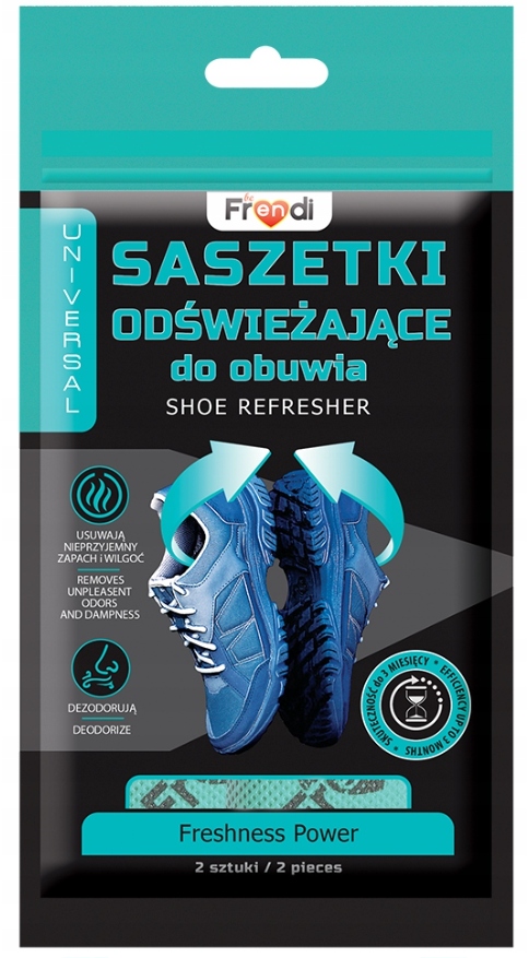

Saszetki odświeżające do obuwia beFrendi