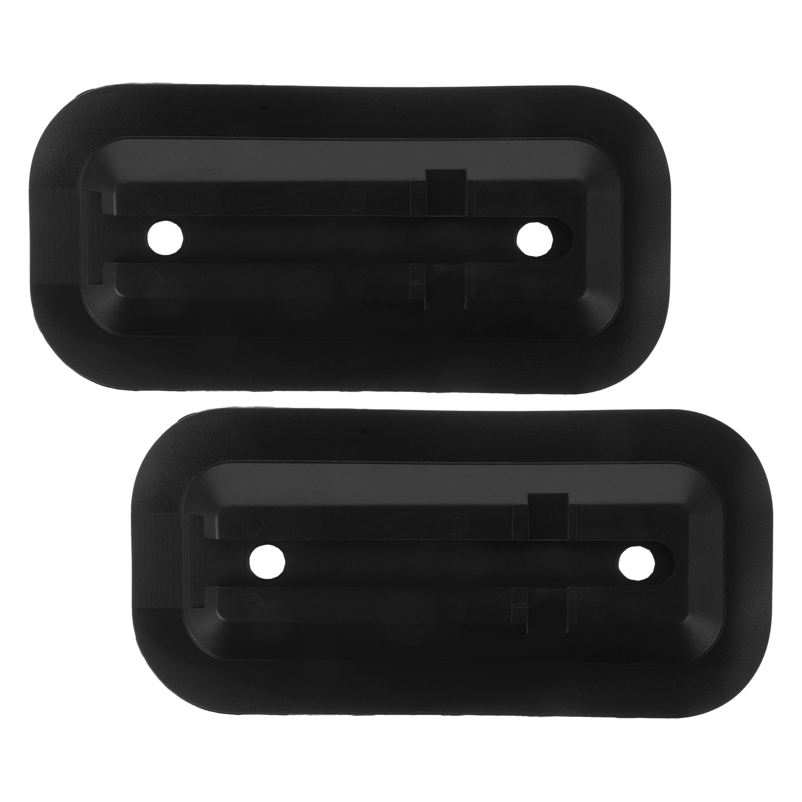 2Pcs Durable Longboard Fin Base with Central Support for Surfboard Gear