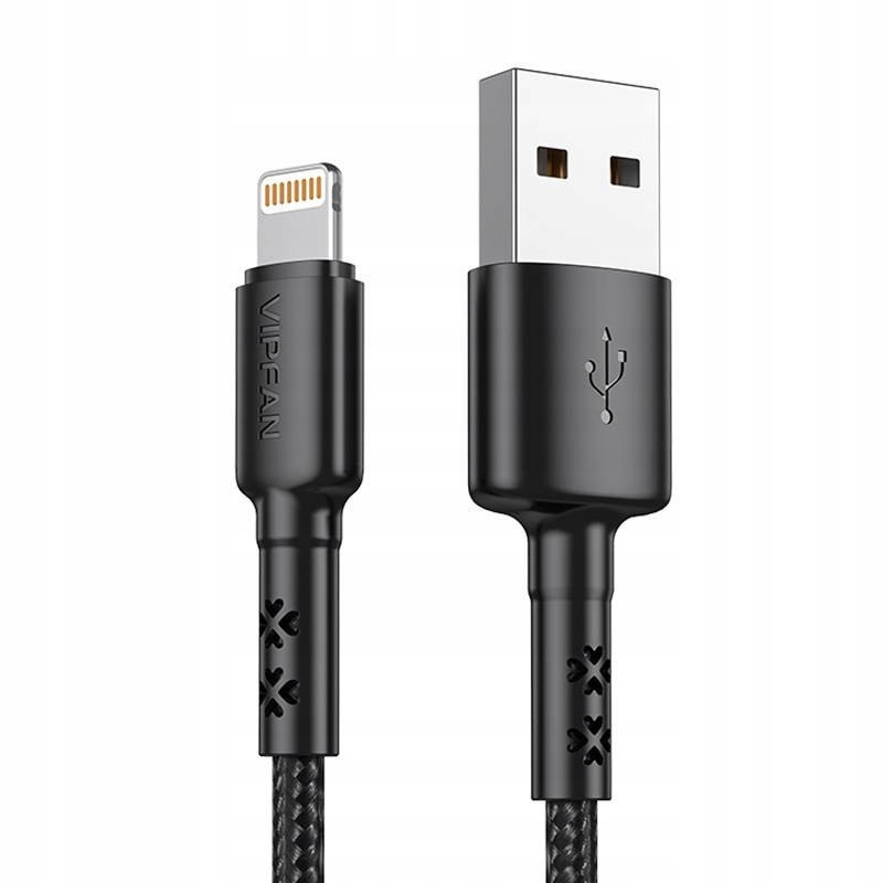 

Vipfan Kabel Usb do Lightning X02LT 3A 1.8m Tpe