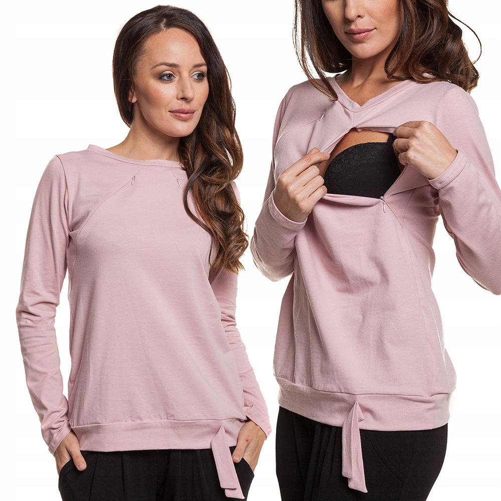 

Bluzka do karmienia Debora L/XL pudrowy róż
