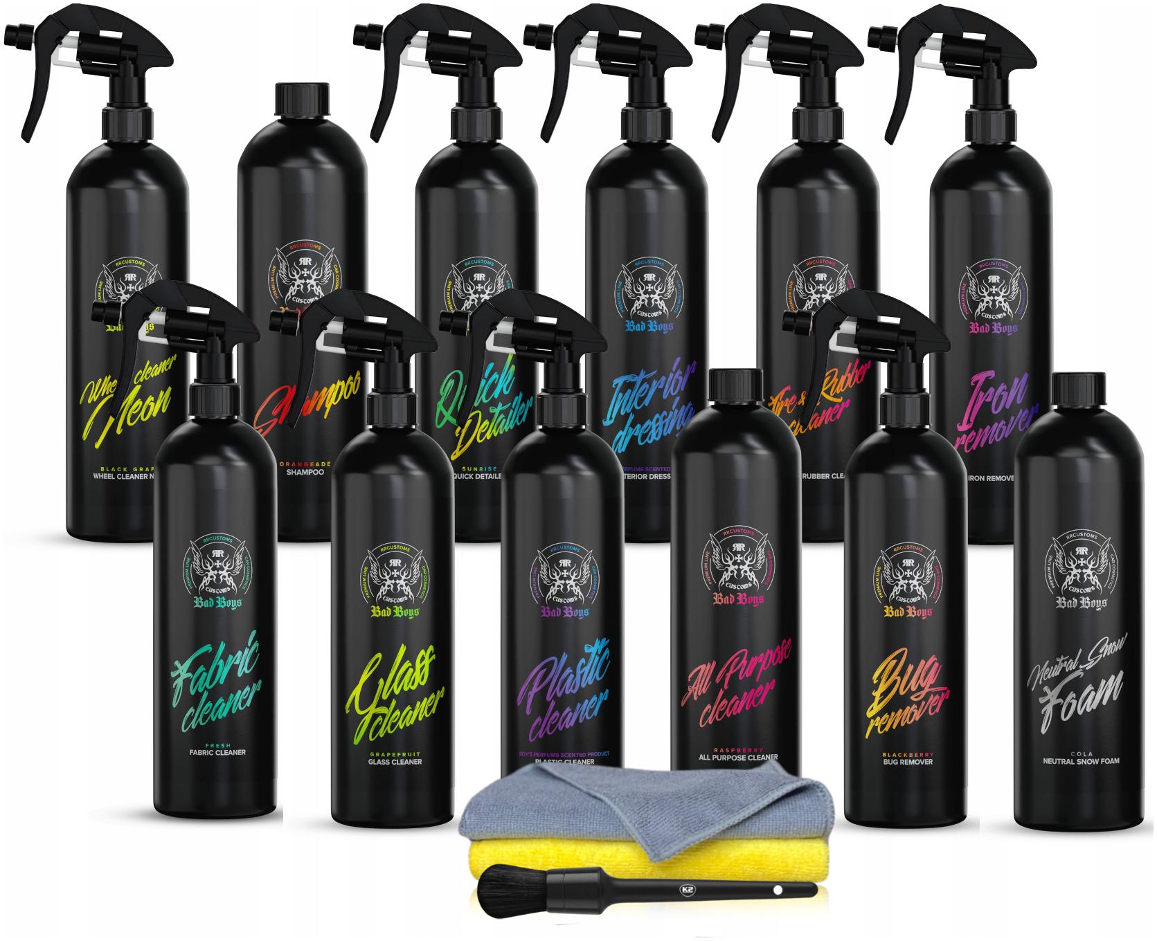 RR Customs RRC Bad Boys Mega Zestaw Kosmetyków Do Auta Detailing Prezent