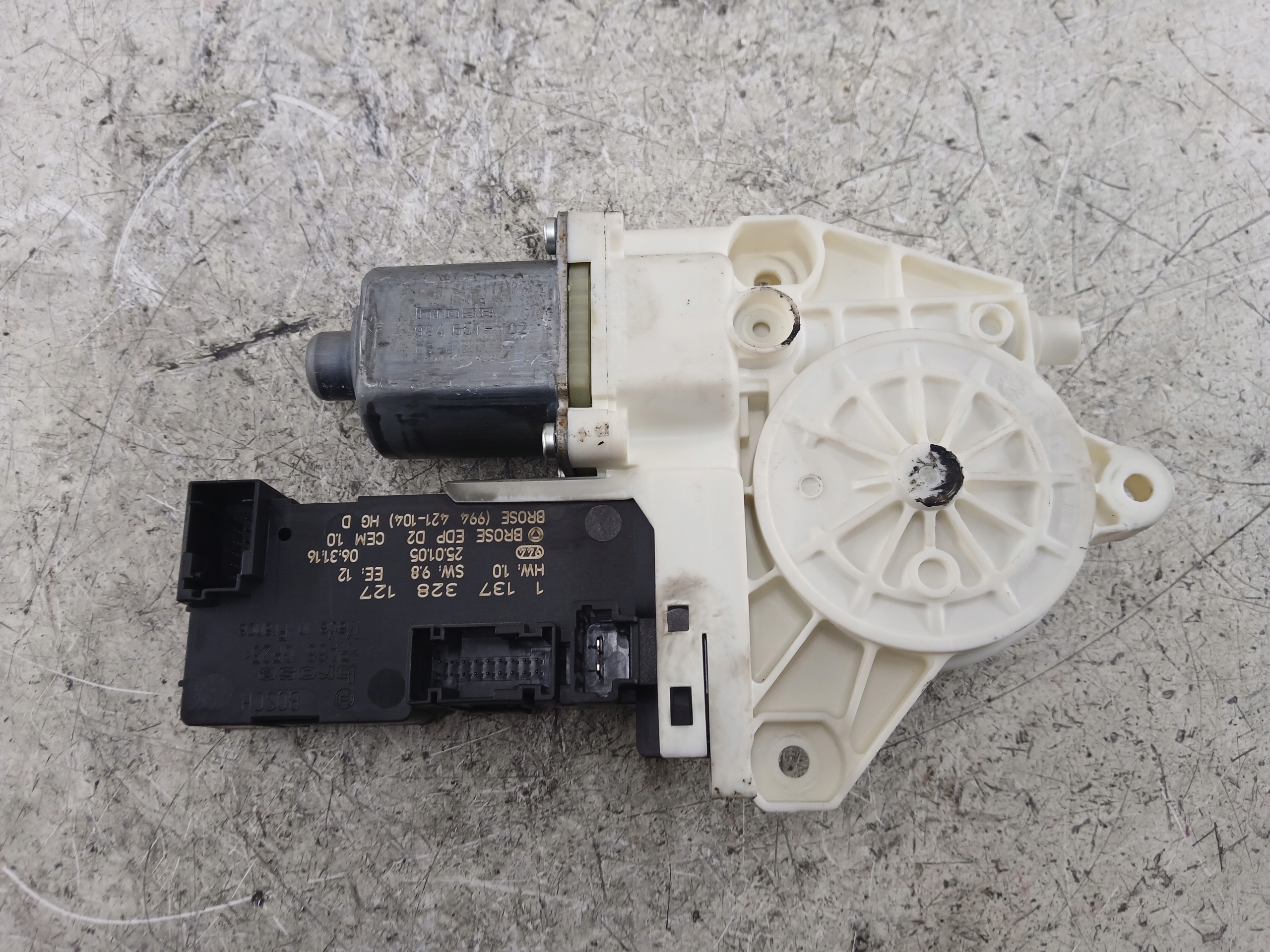 PEUGEOT 407 mini motor windows right front 0130822201