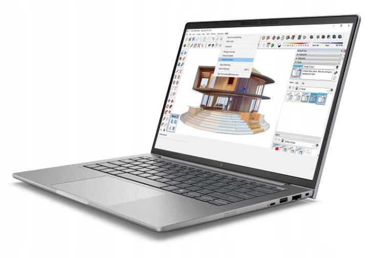 Hp ZBook 8 G1i U7-255H 14" Wuxga 16GB 1TB Rtx 500Ada W11P Gray 3R On-Site