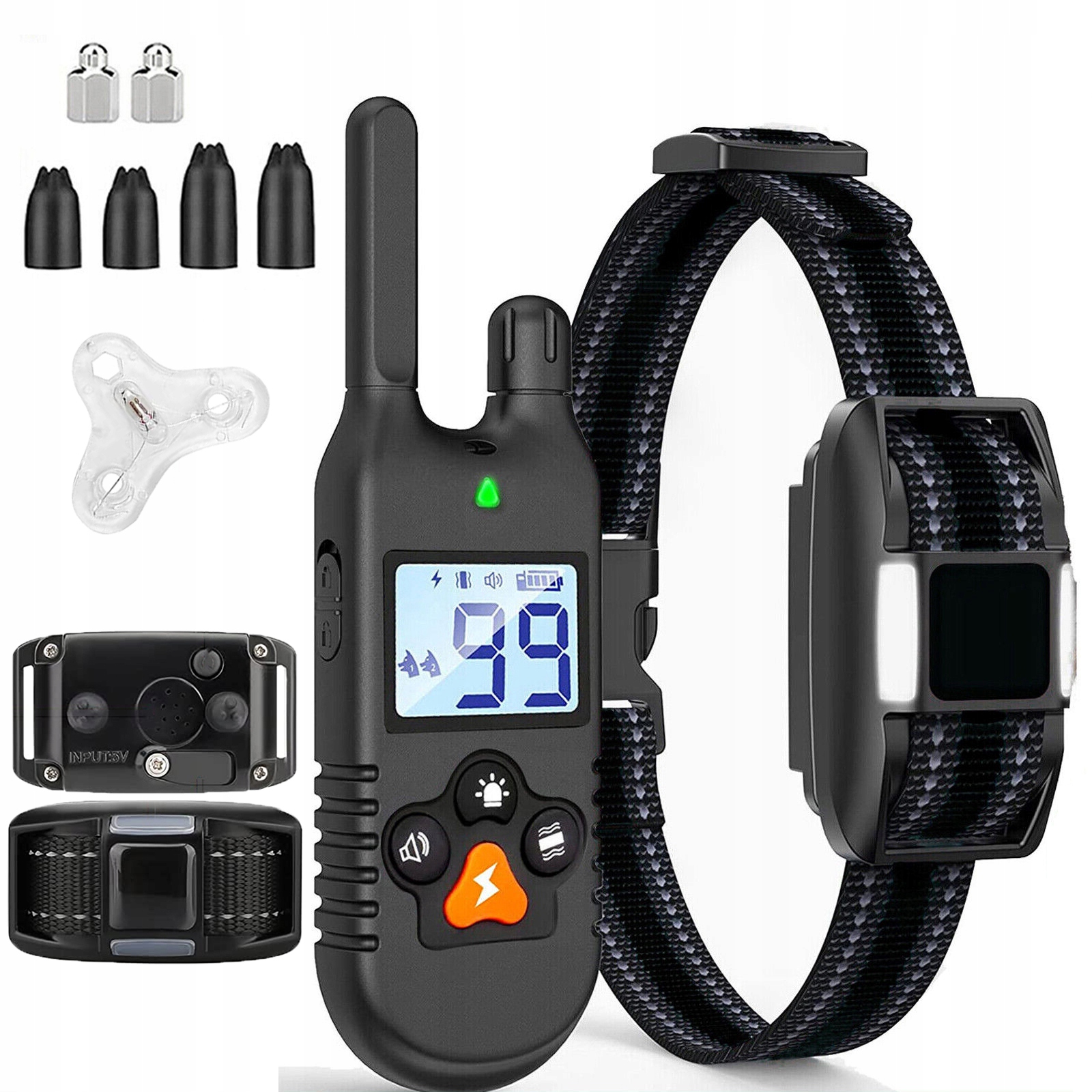 Levně Výcvikový Obojek Pro Psa S Dálkovým Ovládáním 3000FT