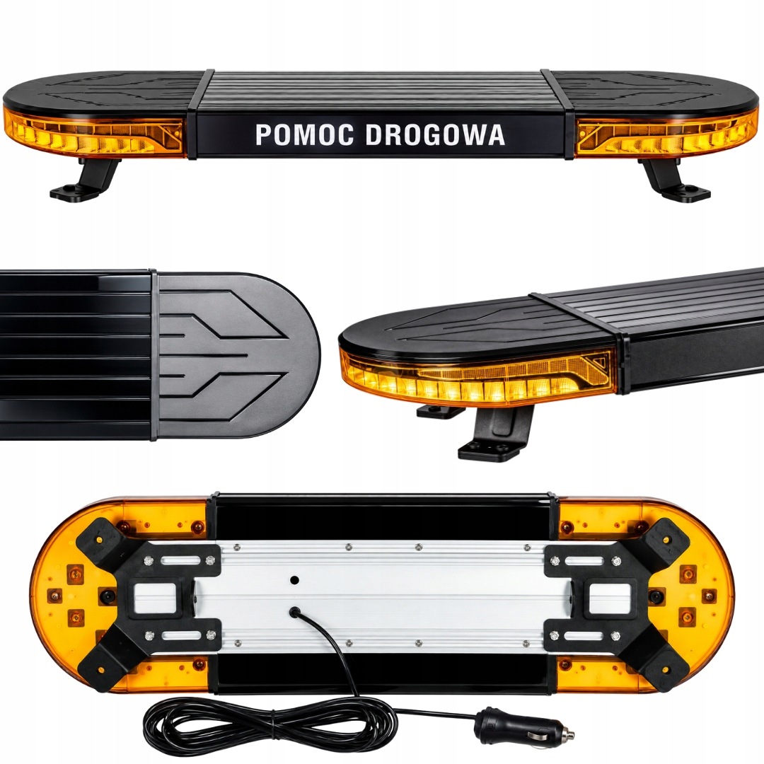 Výstražný Střešní Nosič Pro Autobus 12V 24V 100 CM Kohout Autopřepravník Kamion Štítek