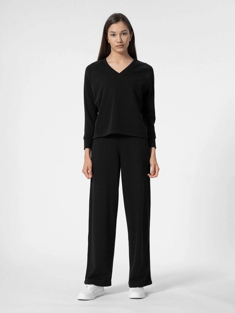 Dresové kalhoty na jógu 4F černá S