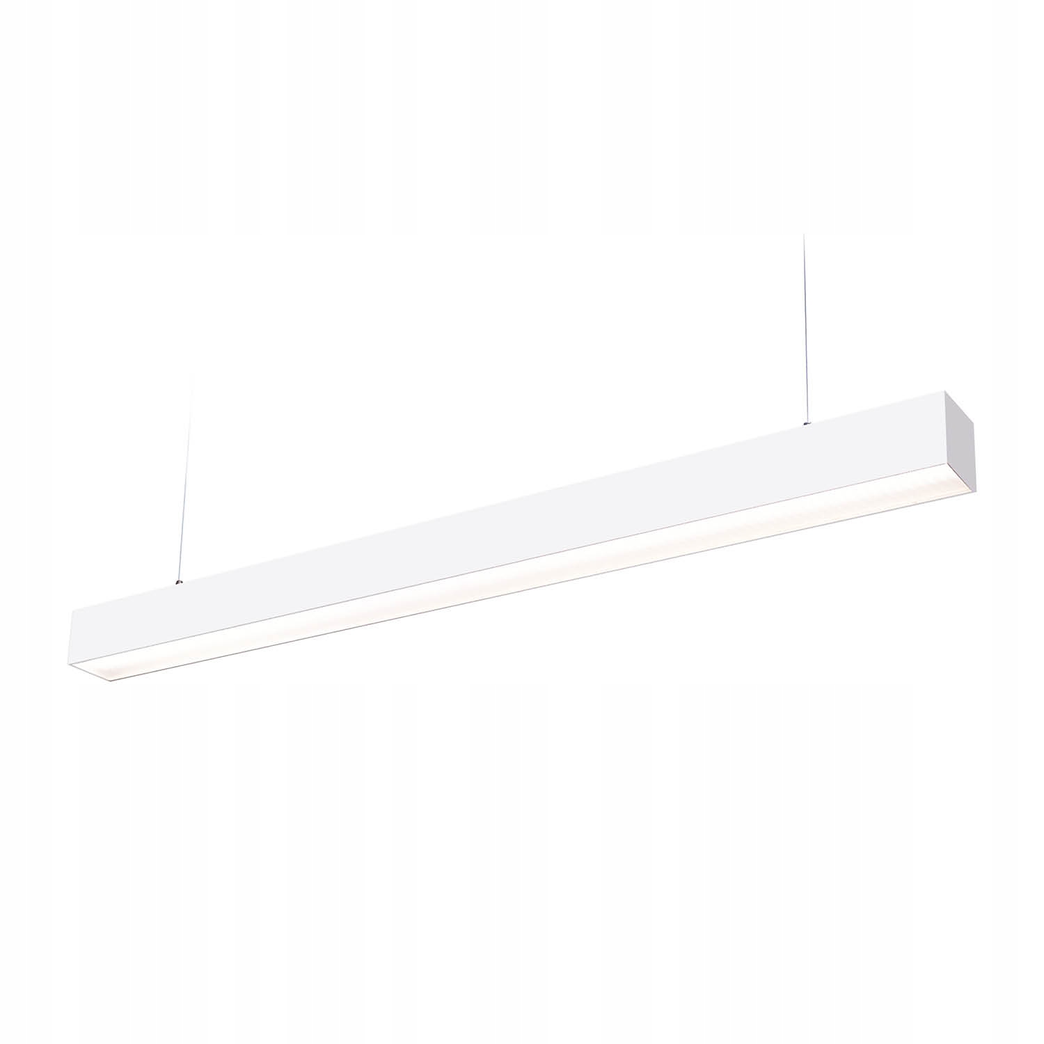 Led svietidlo Kancelárske vstavané diódy neutrálna farba 40W 120 cm Biela 5200 lm