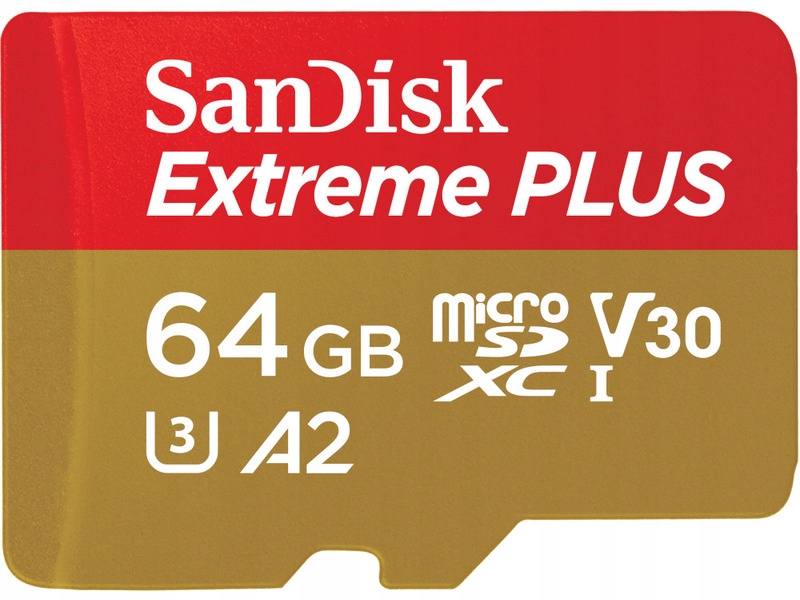 Karta pamięci Sandisk microSDXC 64GB Extreme Plus