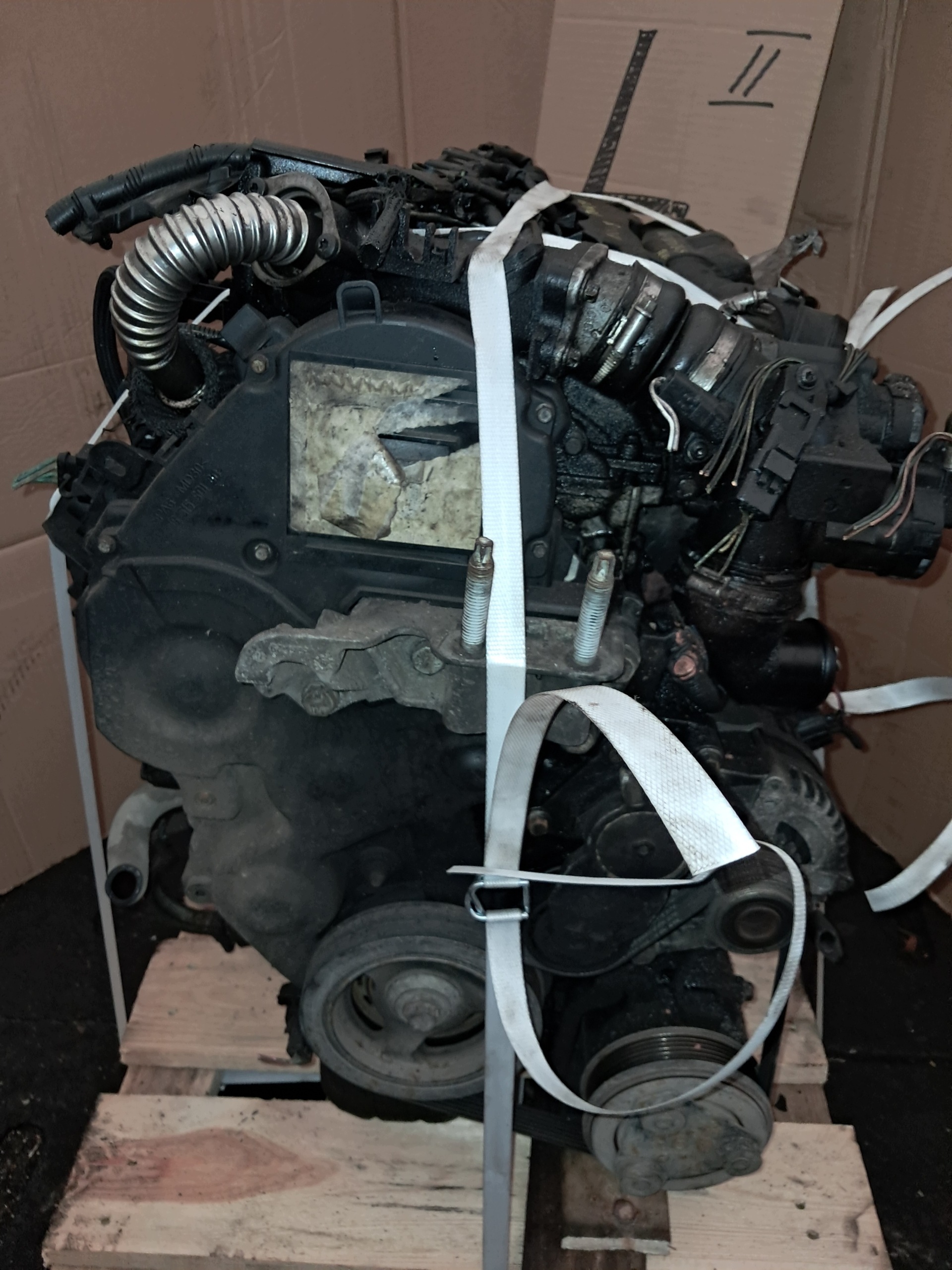 engine 1.6 TDCI GBDA MAZDA 3 FORD C-MAX PEWNY DO MONTAZU SPRAWDZONY