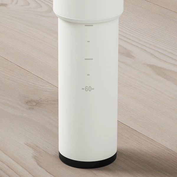 NOGA REGULOWANA OKRĄGŁA DO STOŁU BLATU BIAŁA 60-90cm IKEA OLOV Marka Ikea