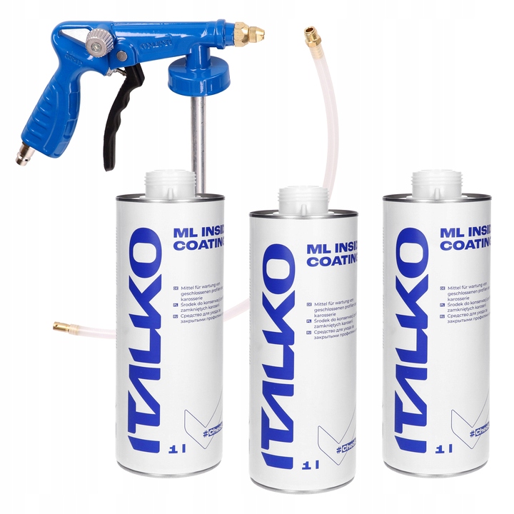 ŚRODEK KONSERWACJI PODWOZIA PROFILI 3x 1L PISTOLET