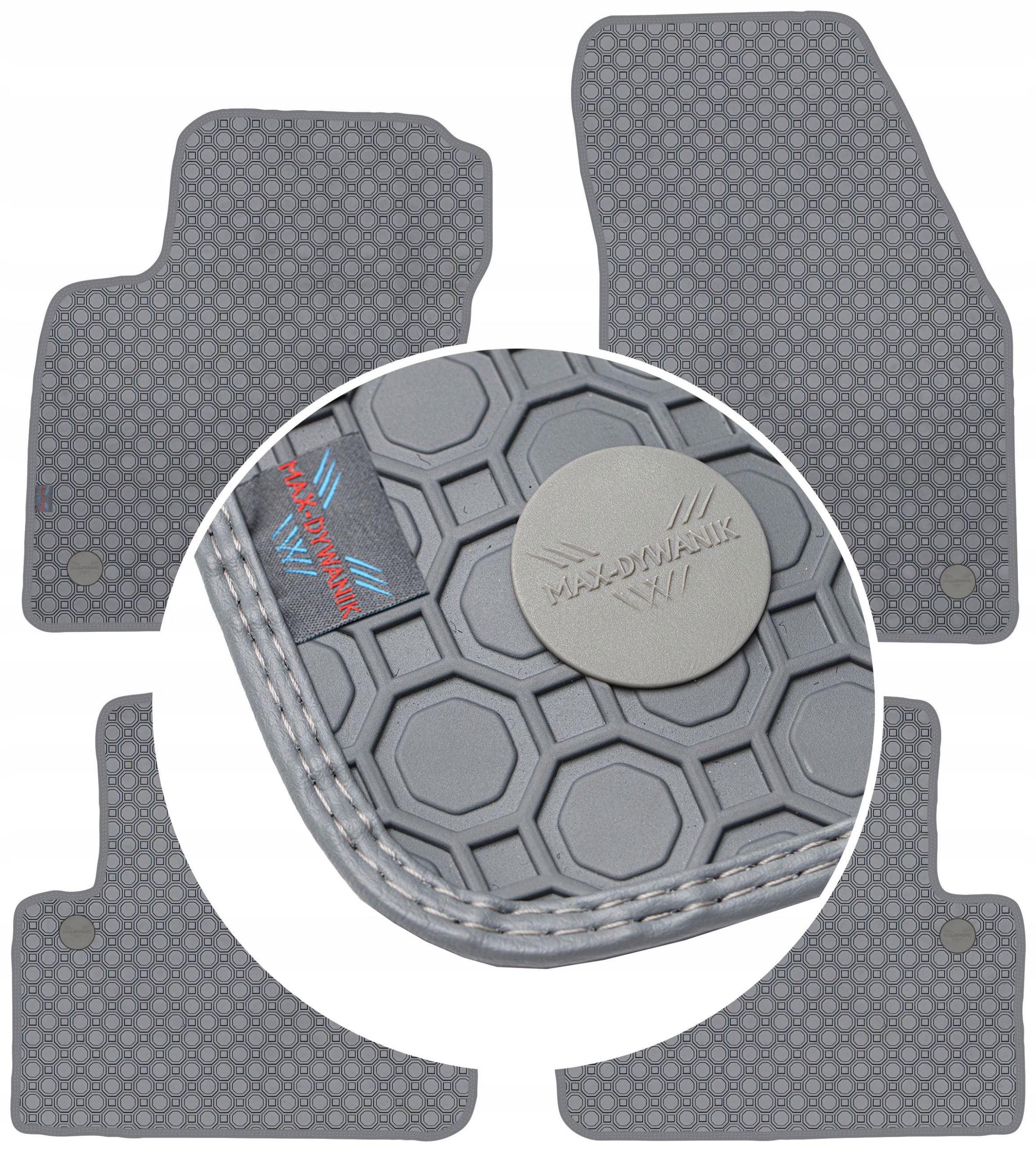Volvo S40 II 2004-2012 Koberce Popielate