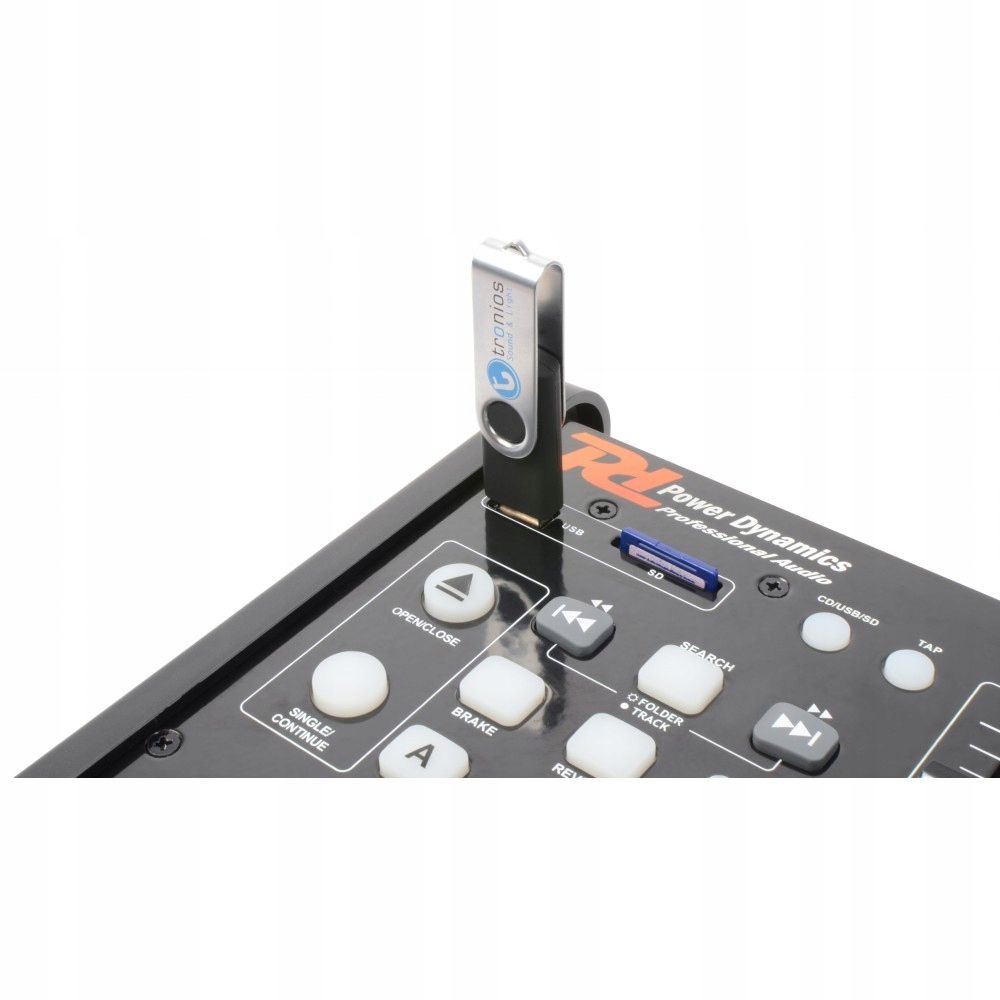 Konsola PDX125 CD/SD/USB/MP3 Marka Power Dynamics