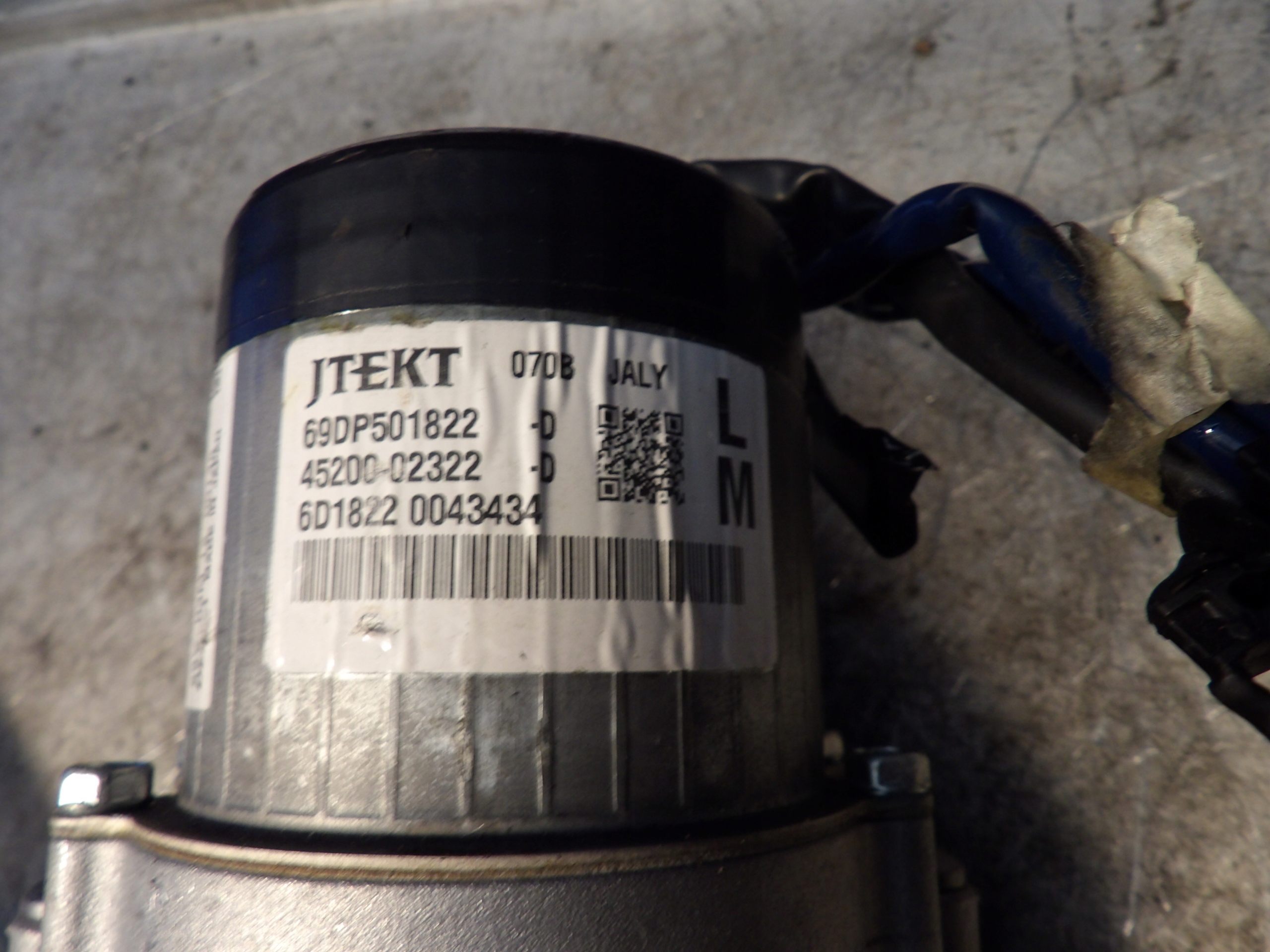 Toyota Corolla E15 power steering 45200-02322 69DP501822