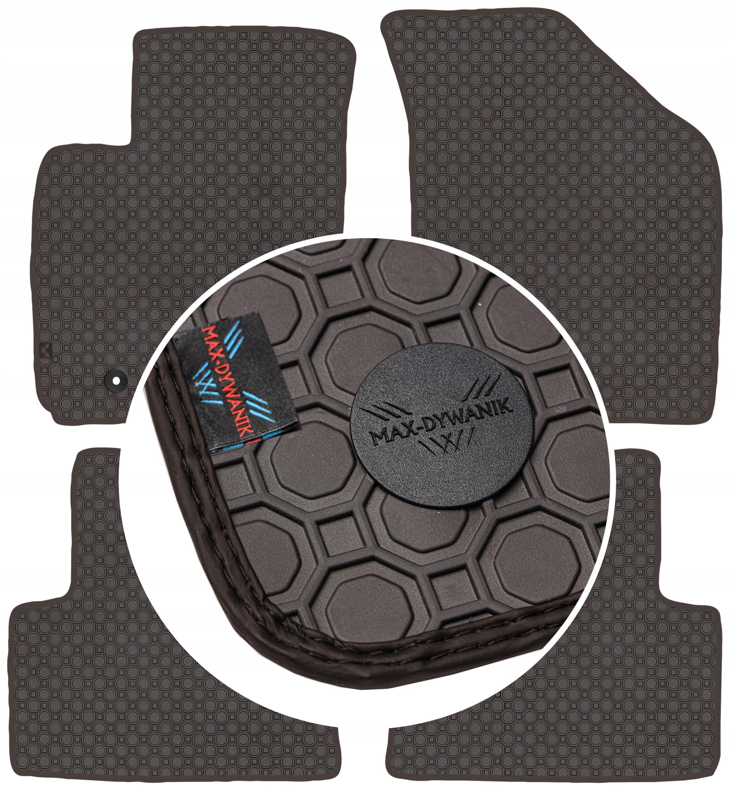 Коврики Max-Коврик резиновые 101129961900 4 el.