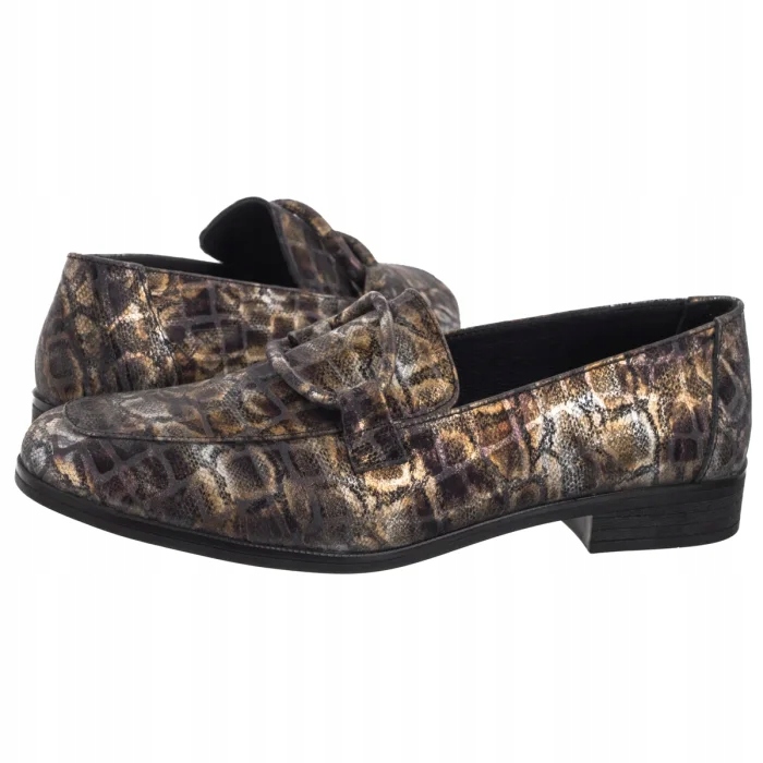 Dámské nazouvací boty Polobotky Obuv Mokasíny Venezia V423-00585-03MUL