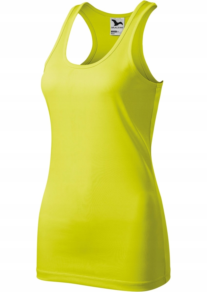 MALFINI RACER 167 damska koszulka SPORTOWA TOP BOKSERKA na RAMIĄCZKACH XS