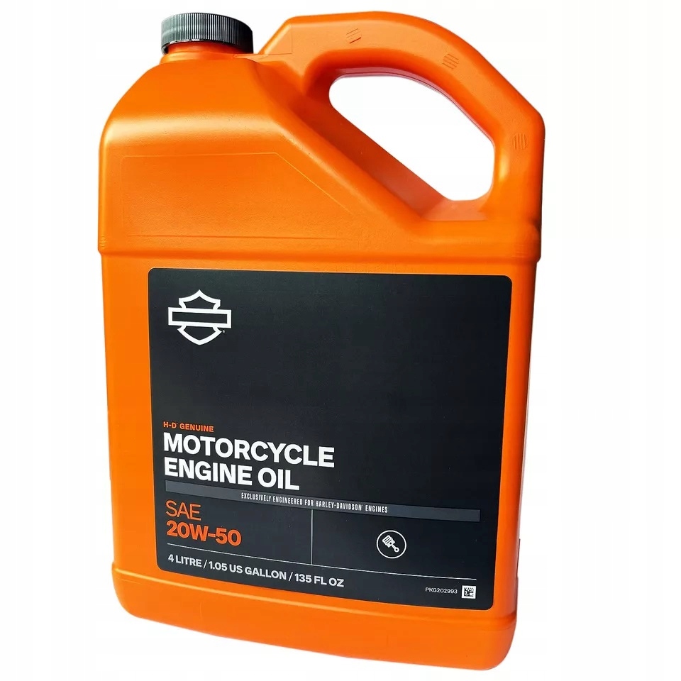 Olej 20W50 pre motory Harley Davidson originálny 4L Sae Hd 360 minerálny