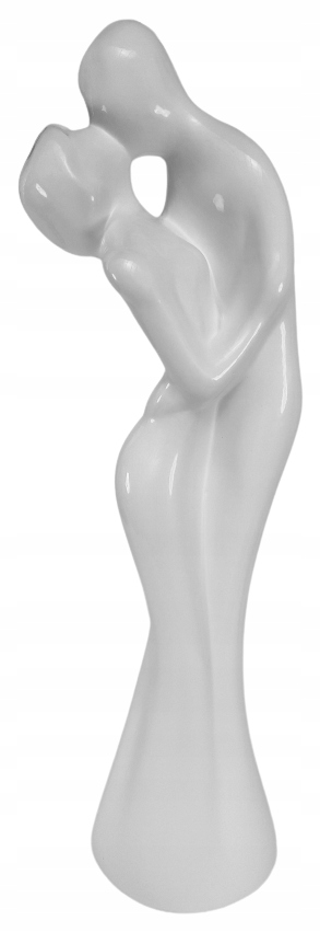 

Figurka ceramiczna Całująca Sie Para Biała 44 cm