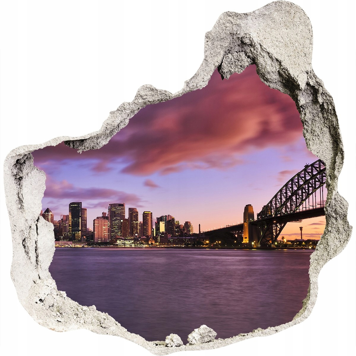 

Fototapeta dziura ścienna 3d Most w Sidney 125x125