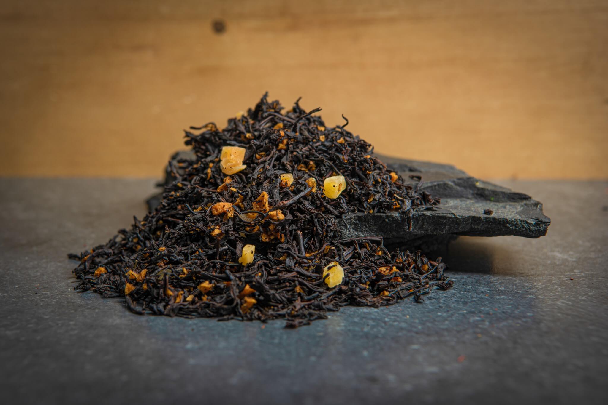 Herbata Czarna Ceylon ZMYSŁOWE MANGO super smak ! Kod producenta H205_50g