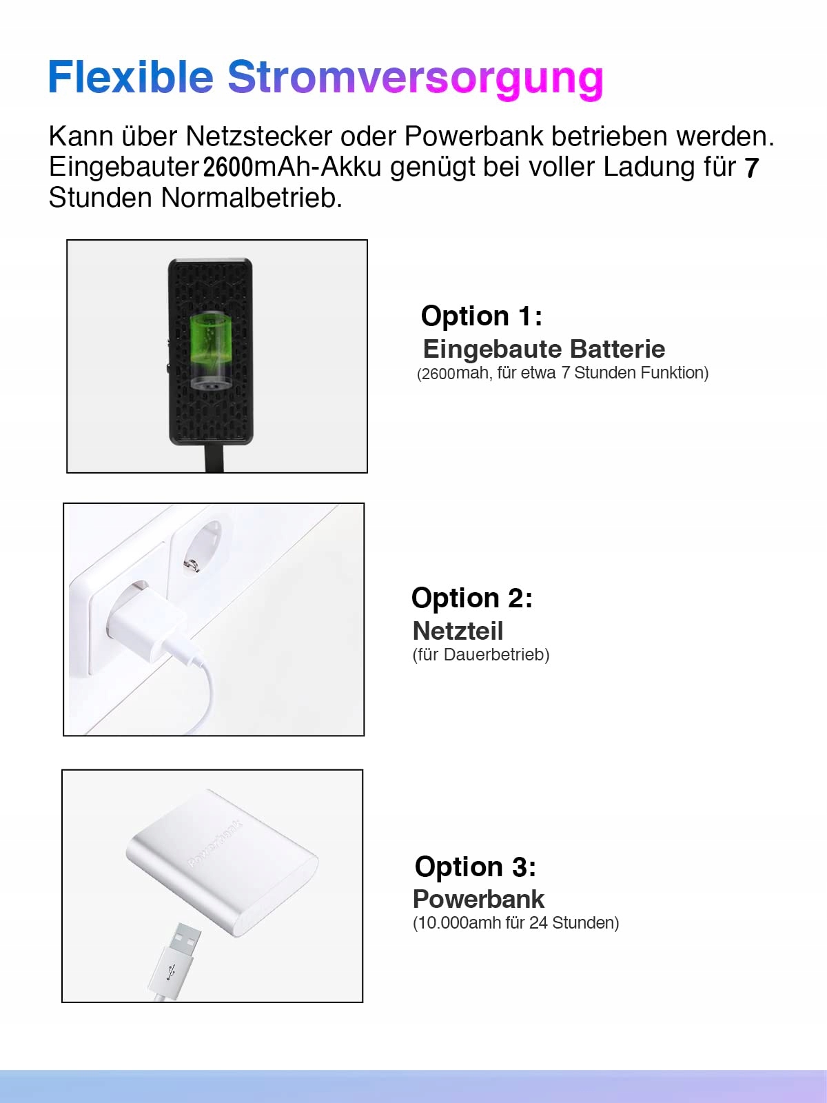 HIKAM Mini Kamera WLAN 4K HD 2600mAh Kamera IP WiFi Z Detekcją Ruchu — miniatura 4