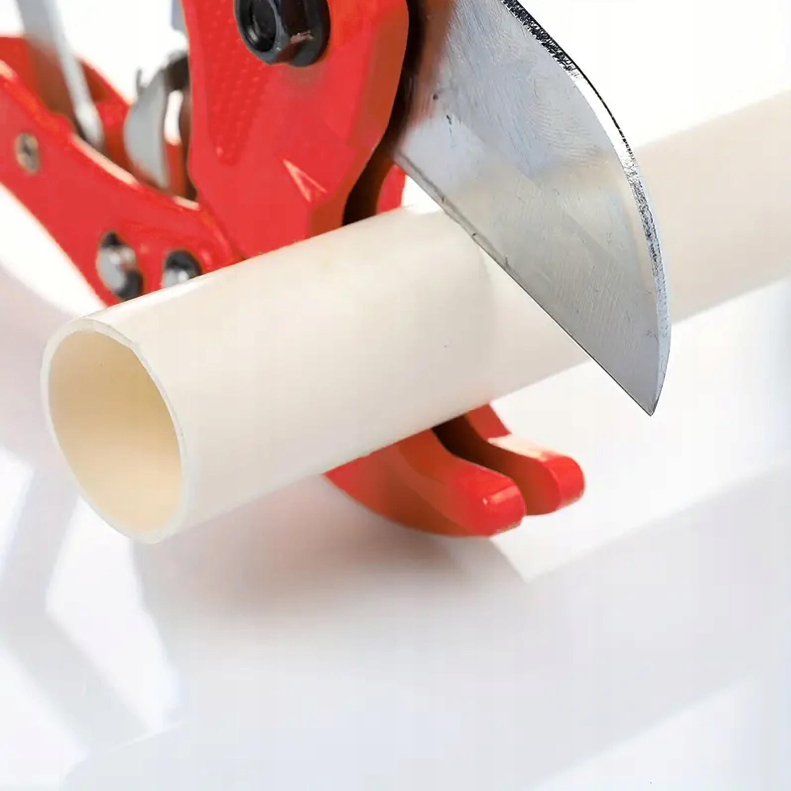 NOŻYCE DO CIĘCIA RUR, OBCINAKI, PEX PE PP-R PCV PEX/AL 3-42mm MOCNE Zasilanie ręczne