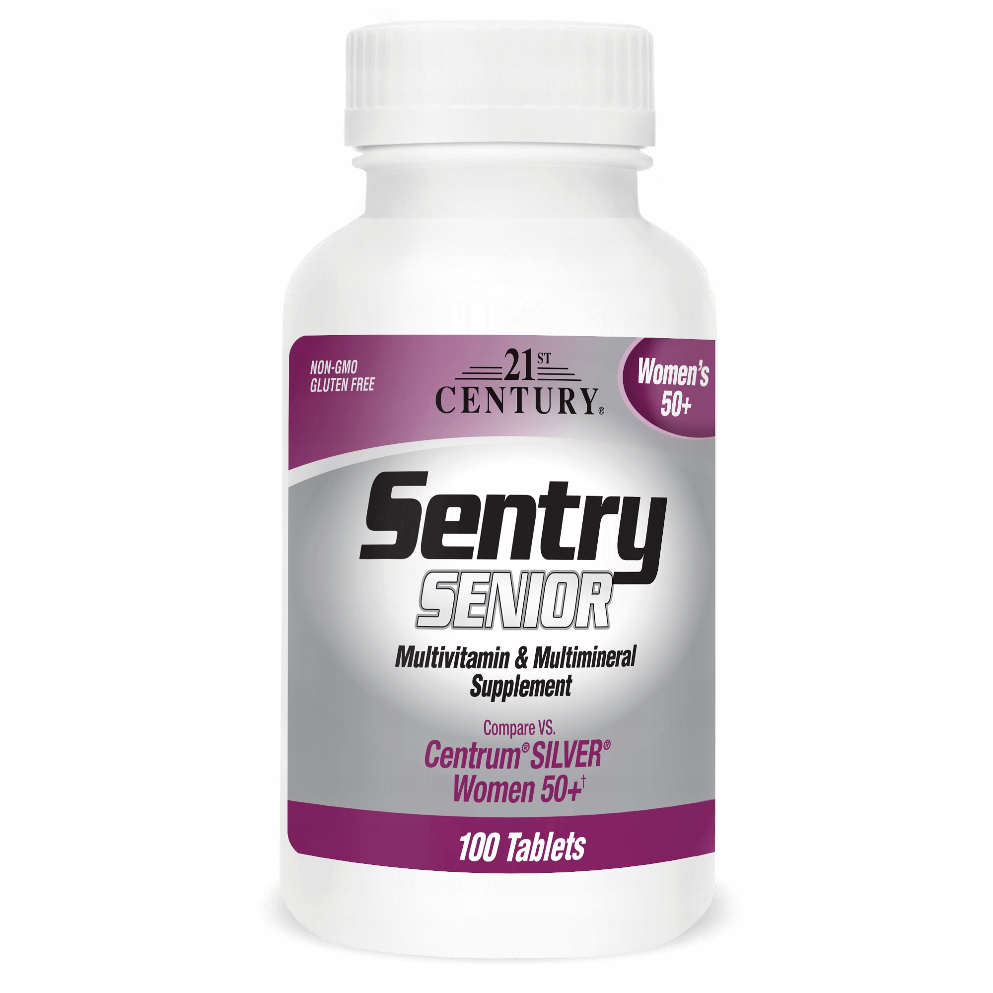 21st Century Sentry Senior Women`s 50+ Multivitamin & Multimineral - Mu