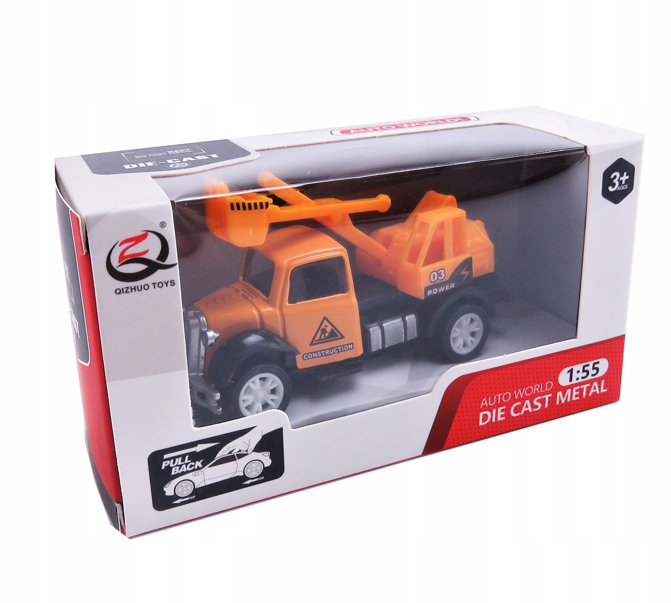 SAMOCHÓD CIĘŻAROWY BUDOWLANY ZABAWKA MODEL Model Ciężarowy