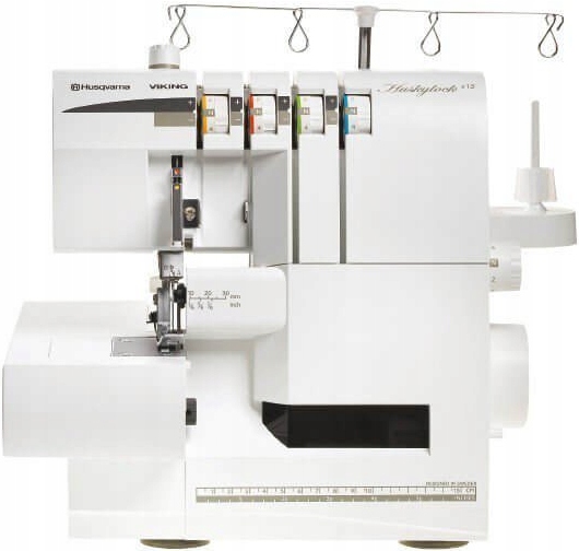 Owerlok Overlock domowy mocny 4 nitkowy maszyna do szycia Husqvarna S15