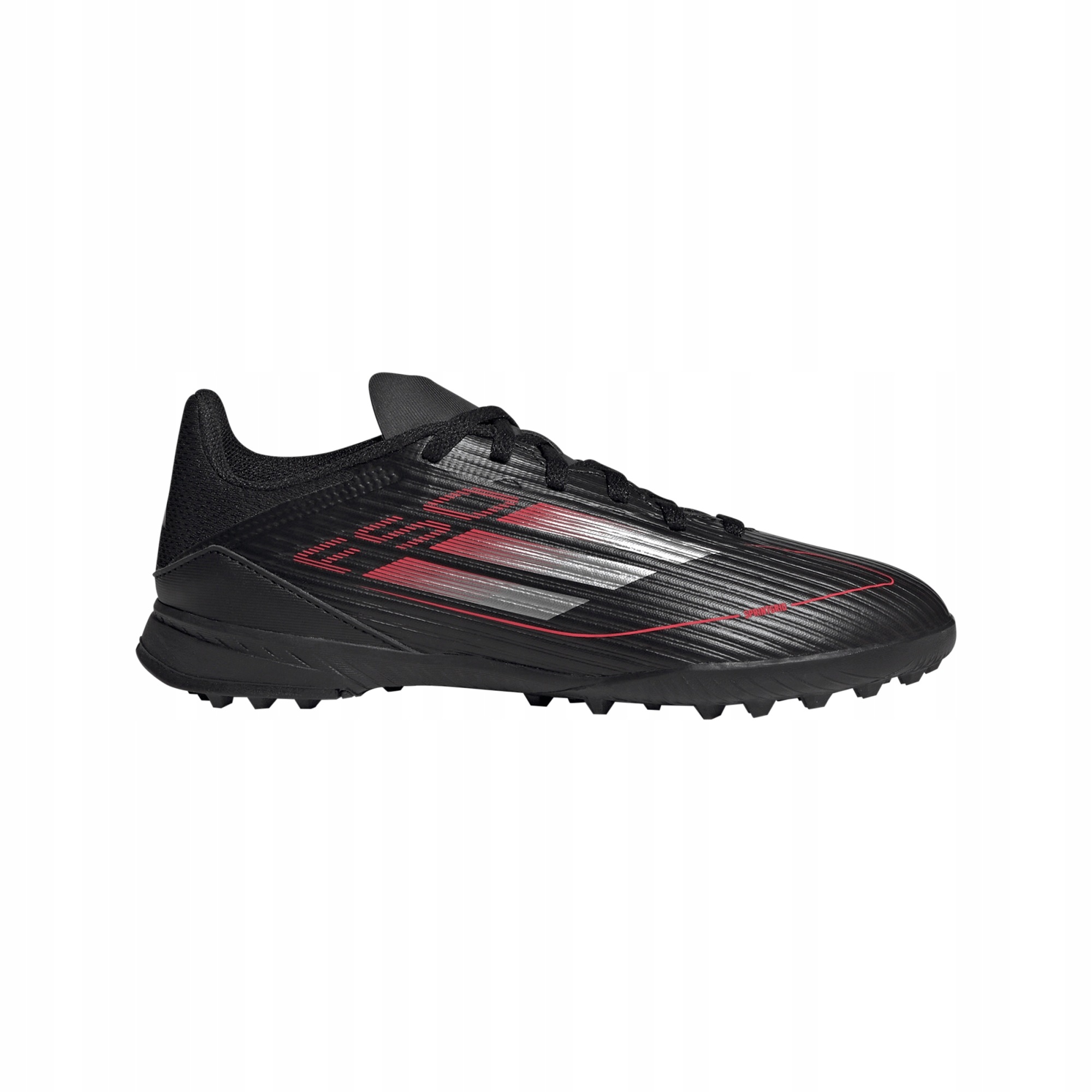 Buty młodzieżowe piłkarskie turfy adidas F50 League Tf IE3756 czarne 38 2/3