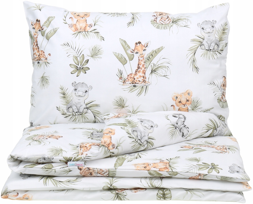 POŚCIEL 100x135 cm DO ŁÓŻECZKA DZIECIĘCA NIEMOWLĘCA 2EL BABYMAM