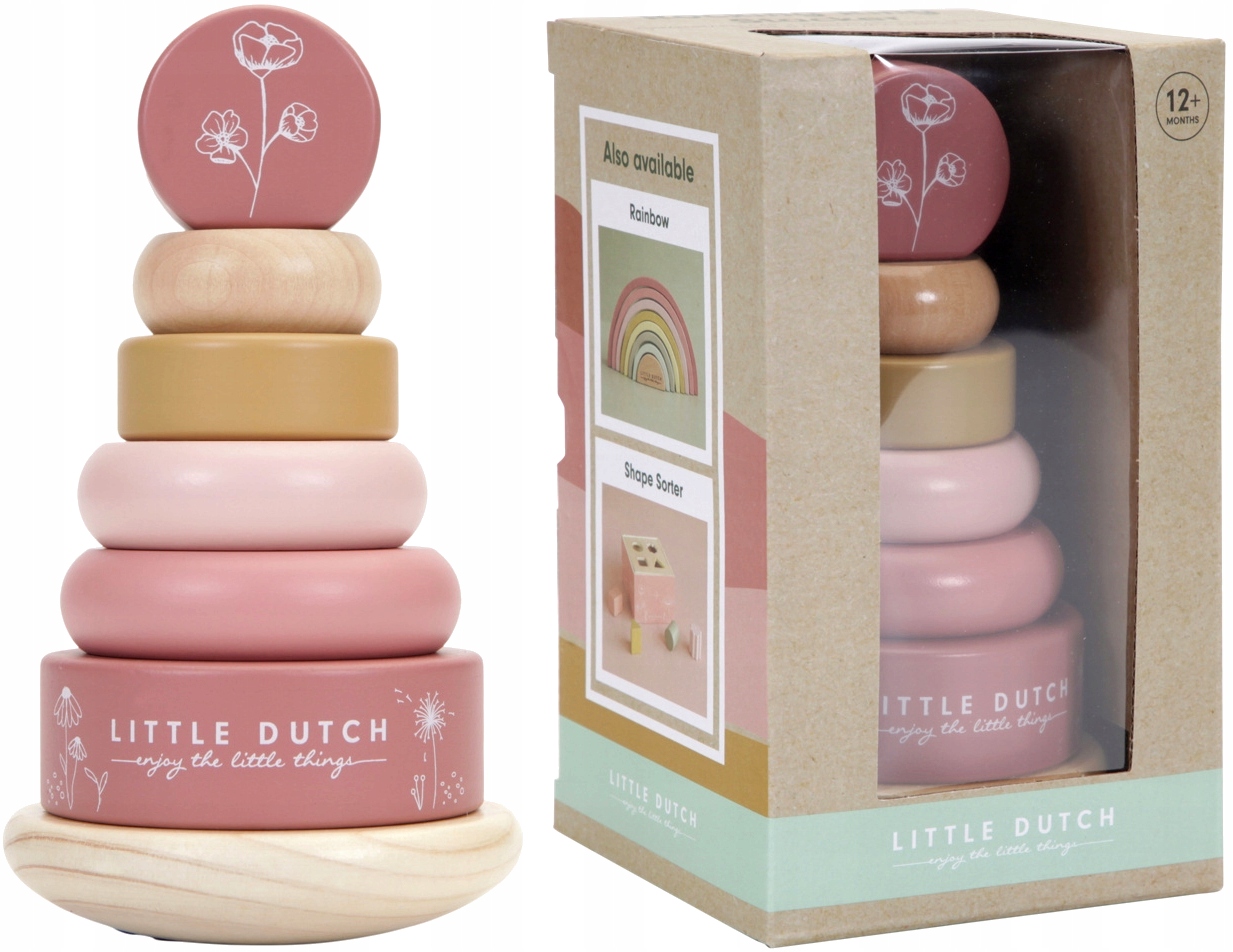 

Little Dutch Drewniana Piramida Piramidka Sorter