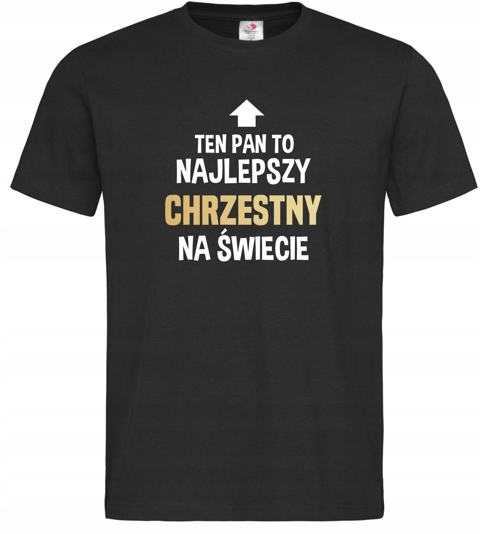 

koszulka Najlepszy Chrzestny śmieszny nadruk XL