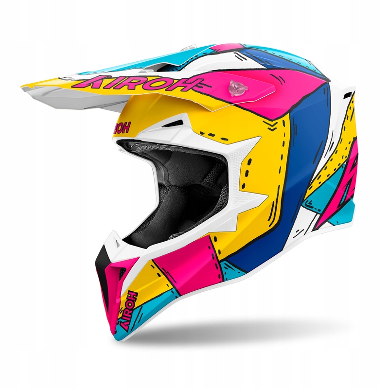 Motocyklová Prilba Airoh Wraaap Paint Matt Xxs