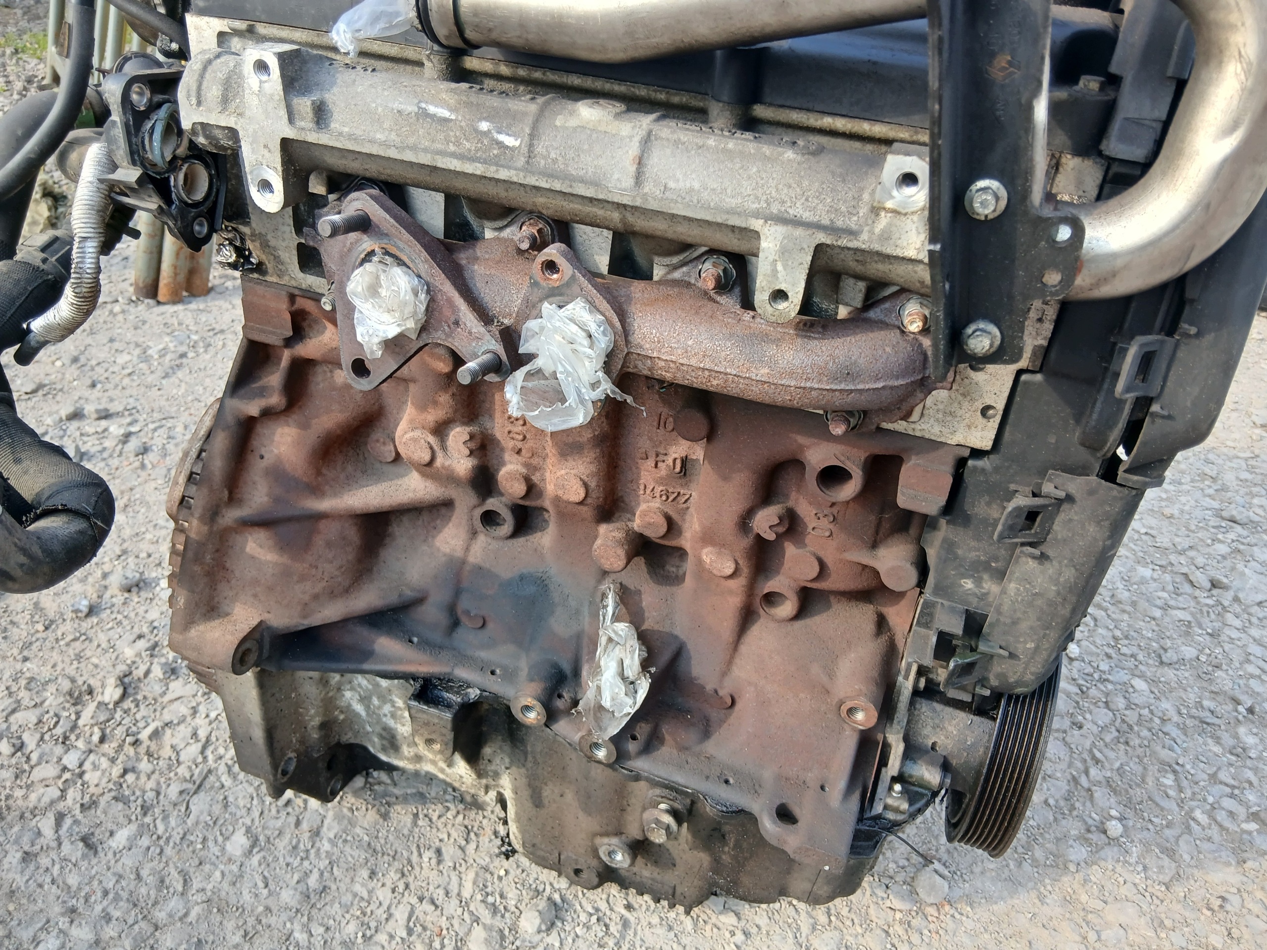 RENAULT CLIO III MEGANE II SCENIC 1.5DCI DELPHI engine K9K starter front