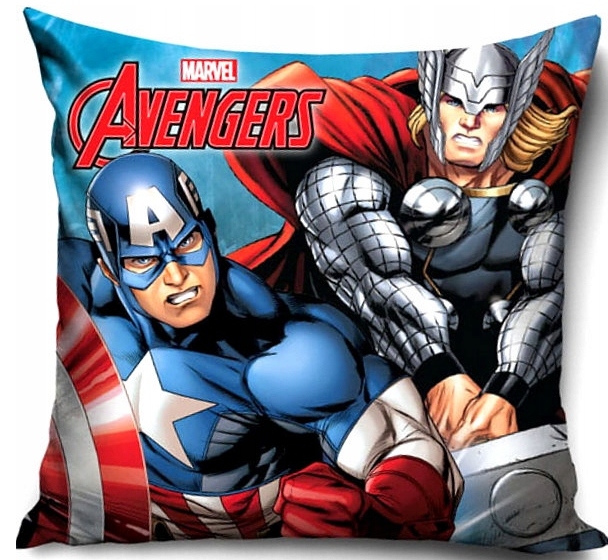 

Poszewka 40x40 Avengers Iron Man Hulk Marvel Thor