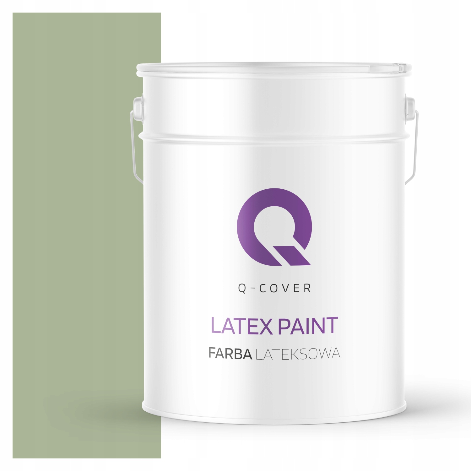 Latexová Farba Na Stenu Zelená H2143 10L Mat Poľský Výrobca