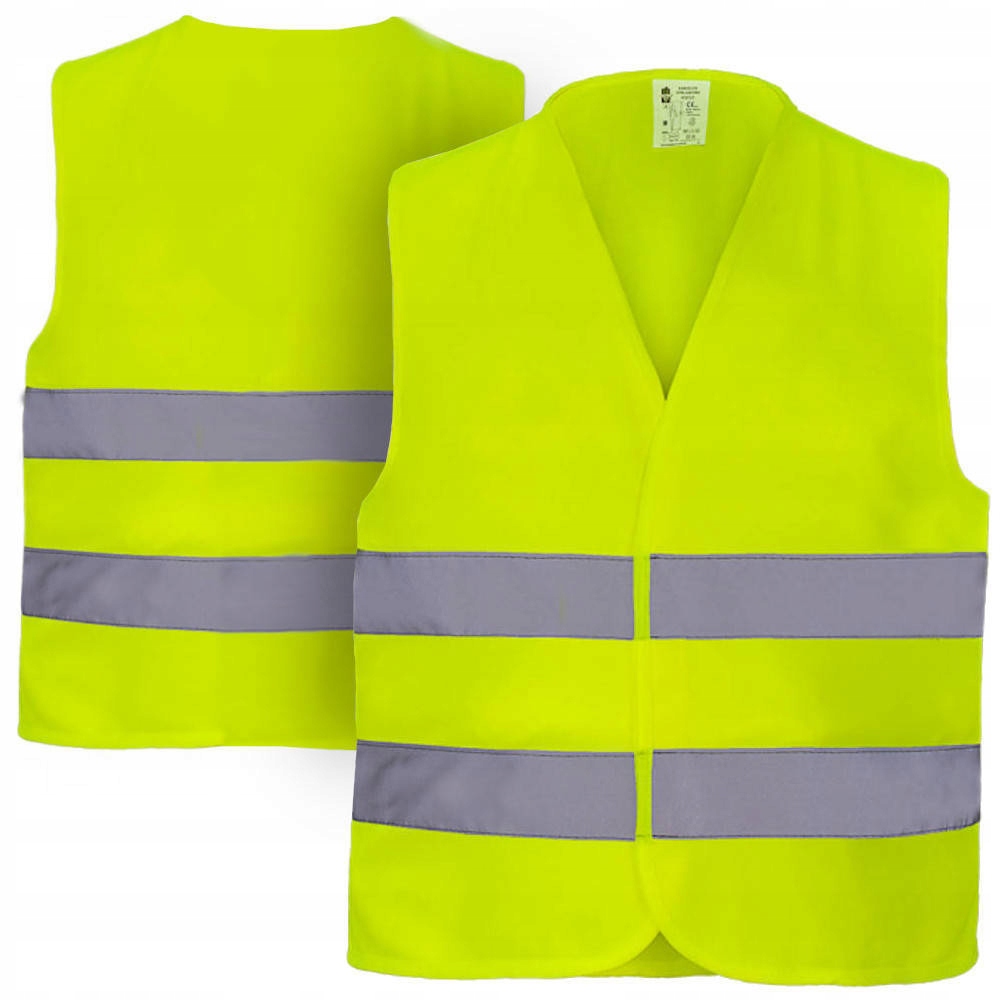 

Kamizelka odblaskowa rozm L VEST2 Bhp Ce EN20471