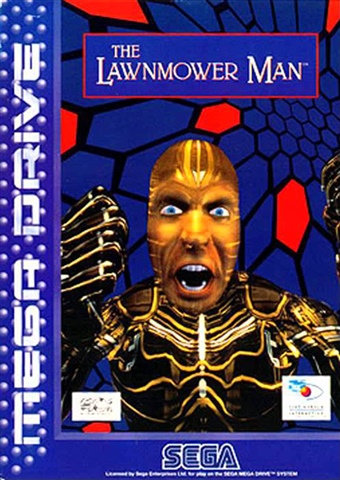 Lawnmower Man - SEGA MEGA DRIVE SMD PAL SAM CARTRIDGE