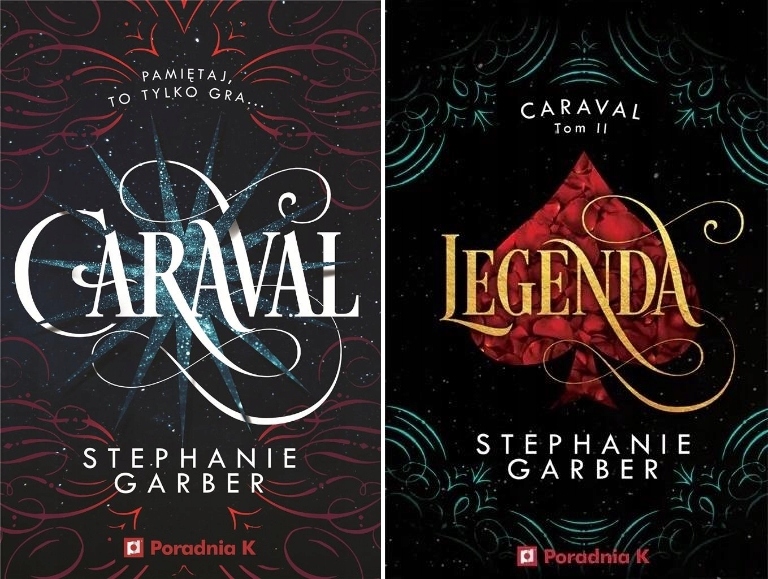 

Legenda Caraval Tom 1-2 Stephanie Garber
