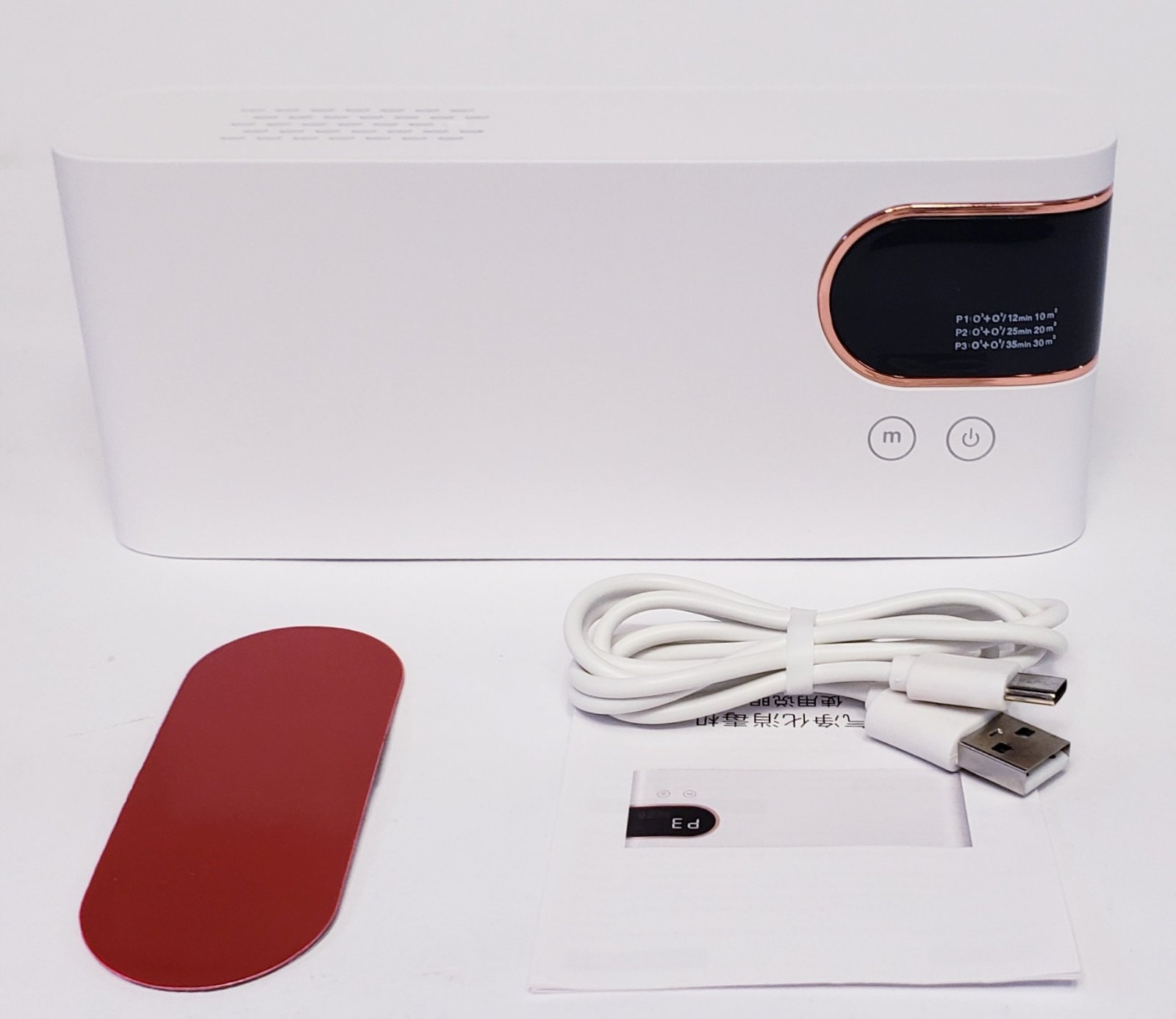 OCZYSZCZACZ POWIETRZA PRZENOŚNY JONIZATOR OZONATOR USB Model Air Purifier