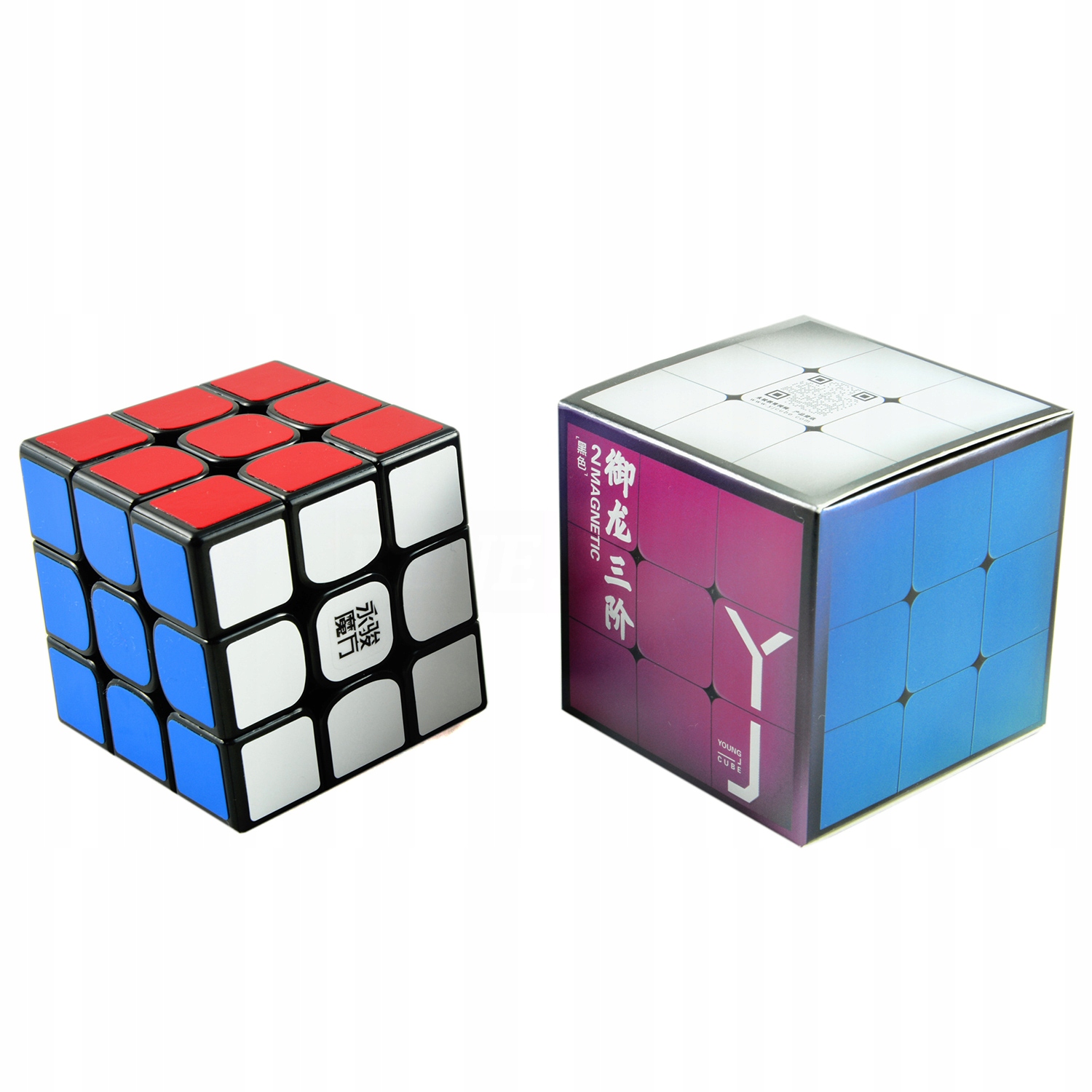 

Kostka 3x3x3 YongJun YuLong v2 czarna magnesy