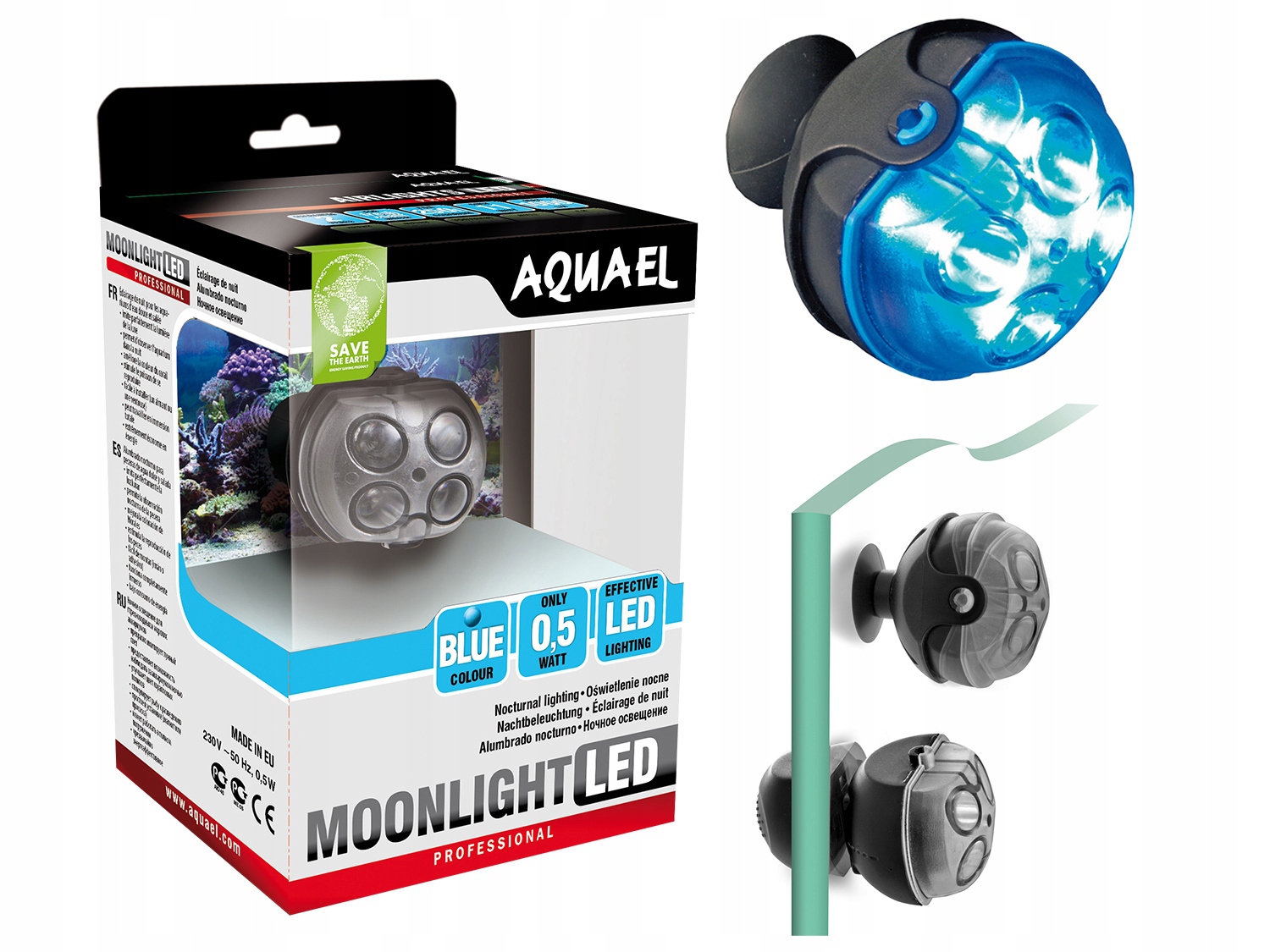 

Aquael Moonlight Led Oświetlenie Nocne Do Akwarium