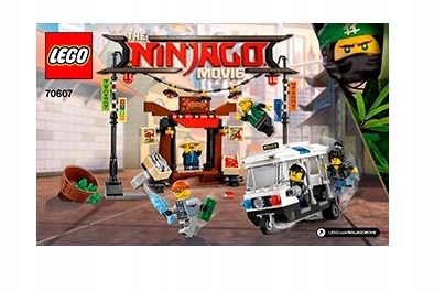 LEGO INSTRUKCJA Pościg w NINJAGO City 70607